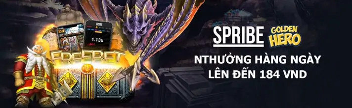 Chơi game Spribe & Golden Hero nhận thưởng độc quyền từ M88