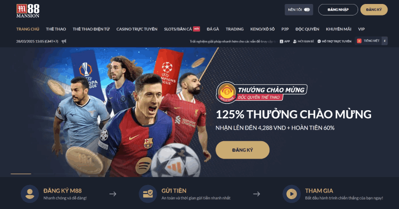 cá cược kèo rung tại M88